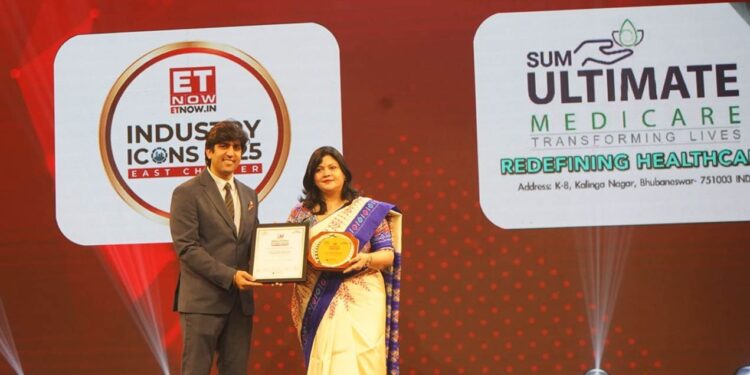 ଇଟି ନାଓ ଇଣ୍ଡଷ୍ଟ୍ରି ଆଇକନ୍ସ ସମ୍ମାନ : ସମ୍ ଅଲ୍ଟିମେଟ ମେଡିକେୟାର, ସମ୍ ହସ୍ପିଟାଲ୍ ଭୁବନେଶ୍ୱର, ଫୁଲନଖରା ଓ ଶୀତଳାପଲ୍ଲୀ କ୍ୟାମ୍ପସ୍ ସମ୍ବର୍ଦ୍ଧିତ