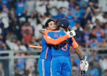 ୫ମ ଟି-୨୦ରେ ଭାରତର ବଡ଼ ବିଜୟ