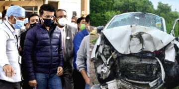ସୌରଭ ଗାଙ୍ଗୁଲିଙ୍କ କାର୍ ଦୁର୍ଘଟଣାଗ୍ରସ୍ତ