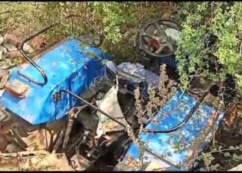 ଟ୍ରାକ୍ଟର ଓଲଟି ସ୍ୱାମୀ ସ୍ତ୍ରୀଙ୍କ ଜୀବନ ଚାଲିଗଲା