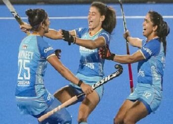 ପ୍ରୋ ଲିଗ ମହିଳା ହକି, ୩-୨ରେ ଇଂଲଣ୍ଡକୁ ହରାଇଲା ଭାରତ