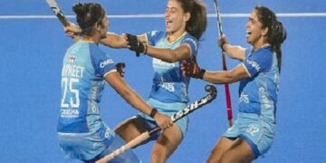 ପ୍ରୋ ଲିଗ ମହିଳା ହକି, ୩-୨ରେ ଇଂଲଣ୍ଡକୁ ହରାଇଲା ଭାରତ