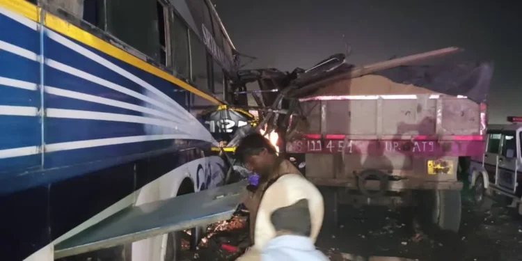 ଓଡ଼ିଶା ତୀର୍ଥଯାତ୍ରୀଙ୍କ ବସ ବିହାରରେ ଦୁର୍ଘଟଣାଗ୍ରସ୍ତ