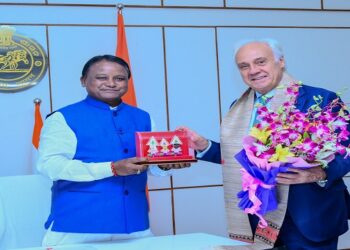 ମୁଖ୍ୟମନ୍ତ୍ରୀଙ୍କୁ ଭେଟିଲେ ସ୍ପେନର ରାଷ୍ଟ୍ରଦୂତ