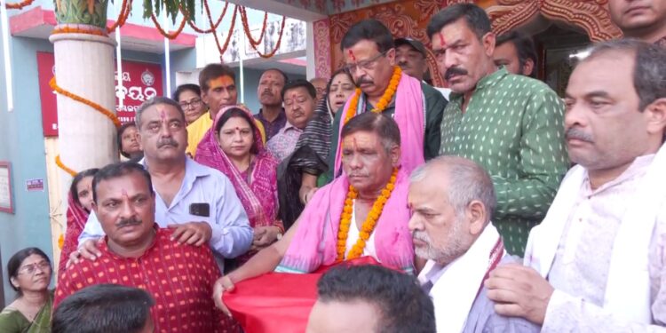 ସମ୍ବଲପୁରର ପ୍ରସିଦ୍ଧ ଶୀତଳଷଷ୍ଠୀ ଯାତ୍ରାର ଅନୁକୂଳ