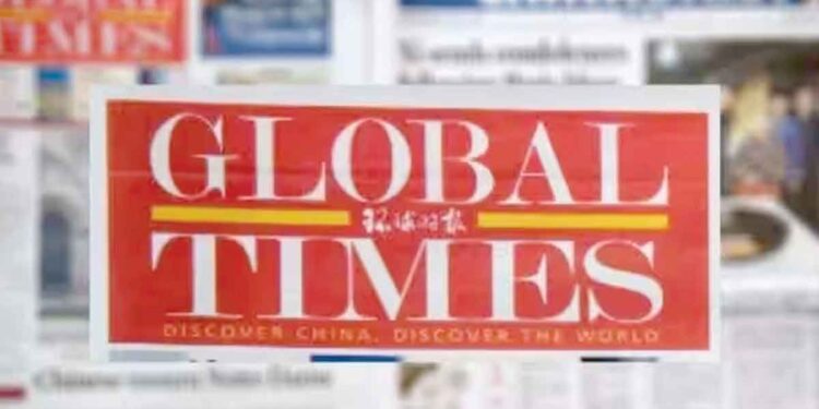 ଚୀନ ସମ୍ବାଦପତ୍ର ଗ୍ଲୋବାଲ ଟାଇମସର ଏକ୍ସ ଆକାଉଣ୍ଟ ନିଷିଦ୍ଧ କଲା ଭାରତ