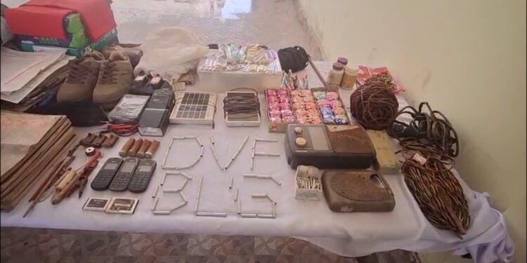 ଗନ୍ଧମାର୍ଦ୍ଦନ ପାହାଡ଼ରୁ ବଡ ଧରଣର ମାଓ କ୍ୟାମ୍ପ ଠାବ