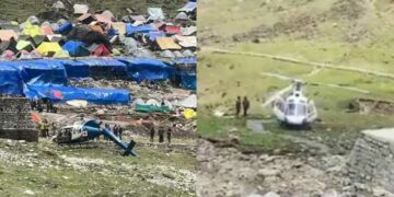 କେଦାରନାଥରେ ଏୟାର ଆମ୍ବୁଲେନ୍ସ ହେଲିକପ୍ଟର ଦୁର୍ଘର୍ଟଣାଗ୍ରସ୍ତ