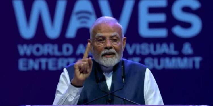 ୱେଭ୍ସ ୨୦୨୫କୁ ଉଦଘାଟନ କଲେ ପ୍ରଧାନମନ୍ତ୍ରୀ