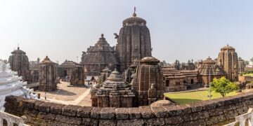 ଶ୍ରୀ ଲିଙ୍ଗରାଜ ମନ୍ଦିର ଉପରେ ଉଡିଲା ଡ୍ରୋନ