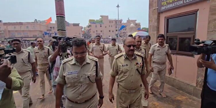 ପୁରୀରେ ପୋଲିସ ଡିଜି ୱାଇ.ବି.ଖୁରାନିଆ