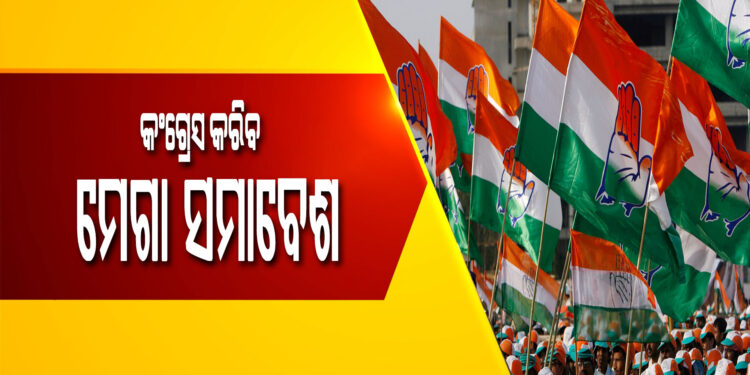 ୧୪ରେ ଦିଲ୍ଲୀ ରାମଲୀଳା ମଇଦାନରେ କଂଗ୍ରେସର ମେଗା ସମାବେଶ