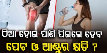 ଠିଆ ହୋଇ ପାଣି ପିଇବାରେ କ୍ଷତି, ଜାଣନ୍ତୁ କିପରି?