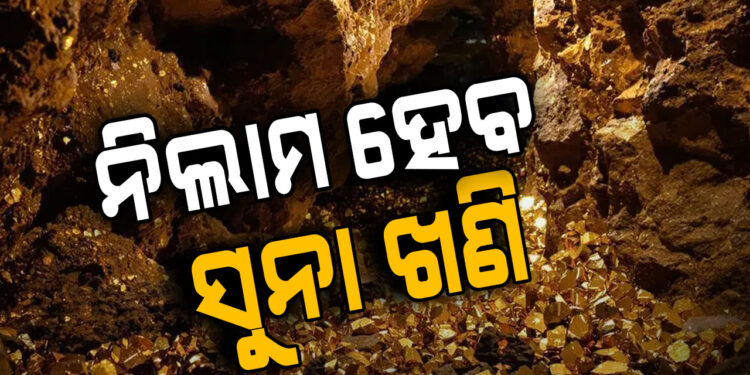 ନିଲାମ ହେବ ରାଜ୍ୟର ୩୪ ସୁନା ଖଣି