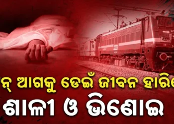 ଟ୍ରେନ ଆଗକୁ ଡେଇଁ ଆତ୍ମହତ୍ୟା କଲେ ଶାଳୀ ଭିଣୋଇ