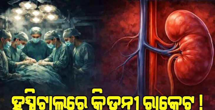 ଦିନଦ୍ଵିପହରେ ମାତିଛନ୍ତି କିଡ୍‌ନୀ ପ୍ରତିରୋପଣ ରାକେଟ