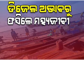 ଡିଜେଲ ଅଭାବରୁ ମଝି ଚିଲିକାରେ ଡଙ୍ଗା ସହ ଫସିଲେ ମତ୍ସ୍ୟଜୀବୀ