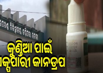 କୁଣ୍ଡିଆ ଘା ପାଇଁ ଡାକ୍ତର ଲେଖିଲେ କାନ ଡ୍ରପ