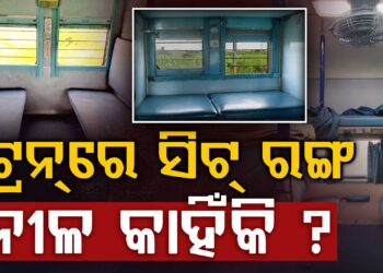 ଅଧିକାଂଶ ଟ୍ରେନ ସିଟ୍ ନୀଳ ରଙ୍ଗର କାହିଁକି?