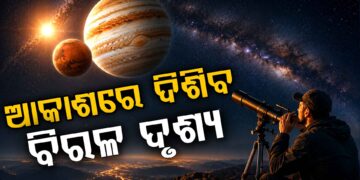 ଆଜି ଓ ଆସନ୍ତାକାଲି ସନ୍ଧ୍ୟାରେ ଆକାଶରେ ଚମକିବେ ବୃହସ୍ପତି ଓ ଶୁକ୍ର