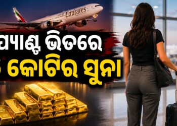 ପ୍ୟାଣ୍ଟ ଭିତରେ ନେଉଥିଲେ ସୁନା, ମାଡ଼ିବସିଲେ….