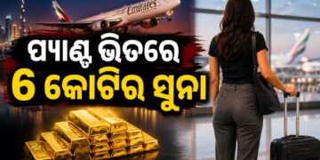 ପ୍ୟାଣ୍ଟ ଭିତରେ ନେଉଥିଲେ ସୁନା, ମାଡ଼ିବସିଲେ….
