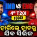 ଆଜି ଇଂଲଣ୍ଡ ବନାମ ଭାରତ ଚତୁର୍ଥ T୨୦, ଟିମ ଇଣ୍ଡିଆ ପାଇଁ ‘କର ବା ମର’