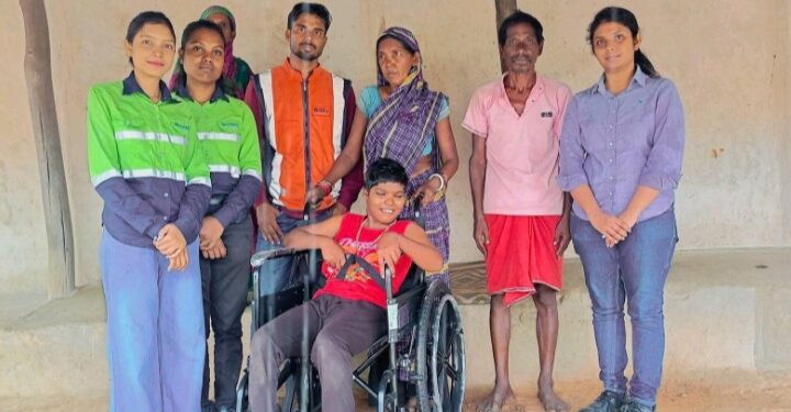 ବେଦାନ୍ତ ଆଲୁମିନିୟମ କୋଇଲା ଖଣି ଝାରସୁଗୁଡା ଏବଂ ସୁନ୍ଦରଗଡ଼ ଜିଲ୍ଲାରେ ଦିବ୍ୟାଙ୍ଗଙ୍କ ପାଇଁ ସହାୟତାକୁ ବ୍ୟାପକ କରିଛି