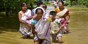 ପ୍ରବଳ ବର୍ଷା ଯୋଗୁଁ ଆସାମରେ ଭୟଙ୍କର ବନ୍ୟା ପରିସ୍ଥିତି, ୨୪ ଘଣ୍ଟାରେ ୨୧ ମୃତ