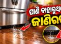 ଫ୍ରୀଜ଼ରୁ ବାହାରୁଛି କି ପାଣି? ଜାଣିରଖ କଣ କରିବେ?