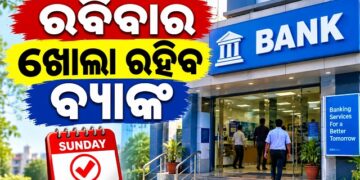 ରବିବାର ଖୋଲା ରହିବ ବ୍ୟାଙ୍କ