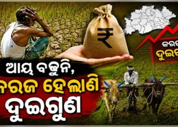 ରାଜ୍ୟରେ ବଢ଼ିଛି ଚାଷୀଙ୍କ ଋଣ ପରିମାଣ