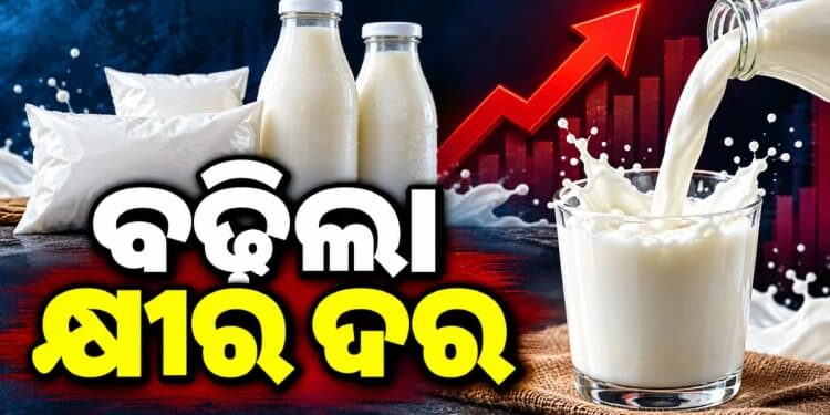 ଆଜିଠୁ ବଢିଲା ଓମଫେଡ୍ କ୍ଷୀର ଦର