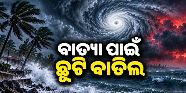 ବାତ୍ୟା ପାଇଁ ସମସ୍ତ ଛୁଟି ବାତିଲ କଲେ ସରକାର