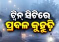ଧଳା ଚାଦରରେ ଘୋଡେଇ ହେଲା ଟ୍ୱିନ୍‌ ସିଟି